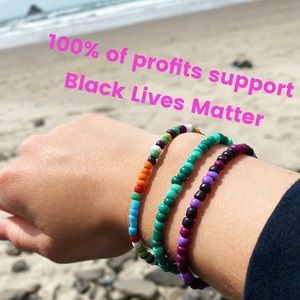 Handmade beaded bracelets